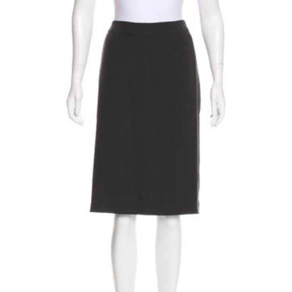 Armani Collezioni Grey A-Line Skirt